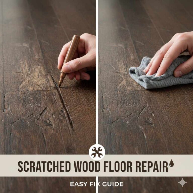 Scratched Wood Floor Repair Easy Fix Guide