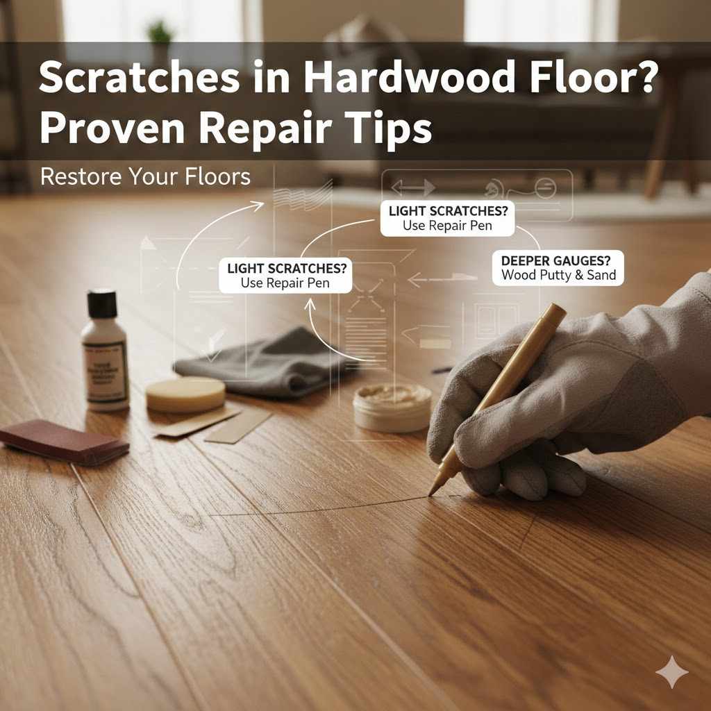 Scratches in Hardwood Floor