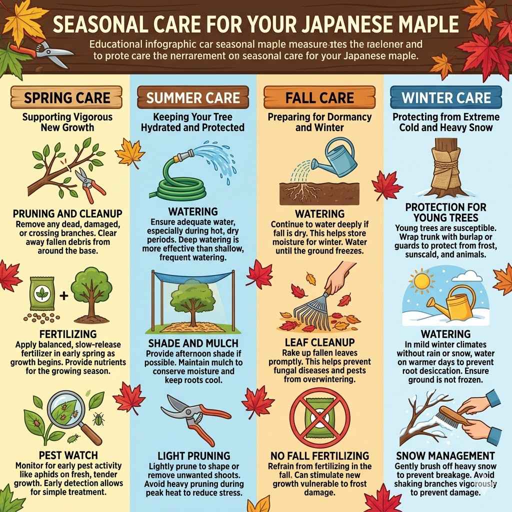 Seasonal Care for Your Japanese Maple