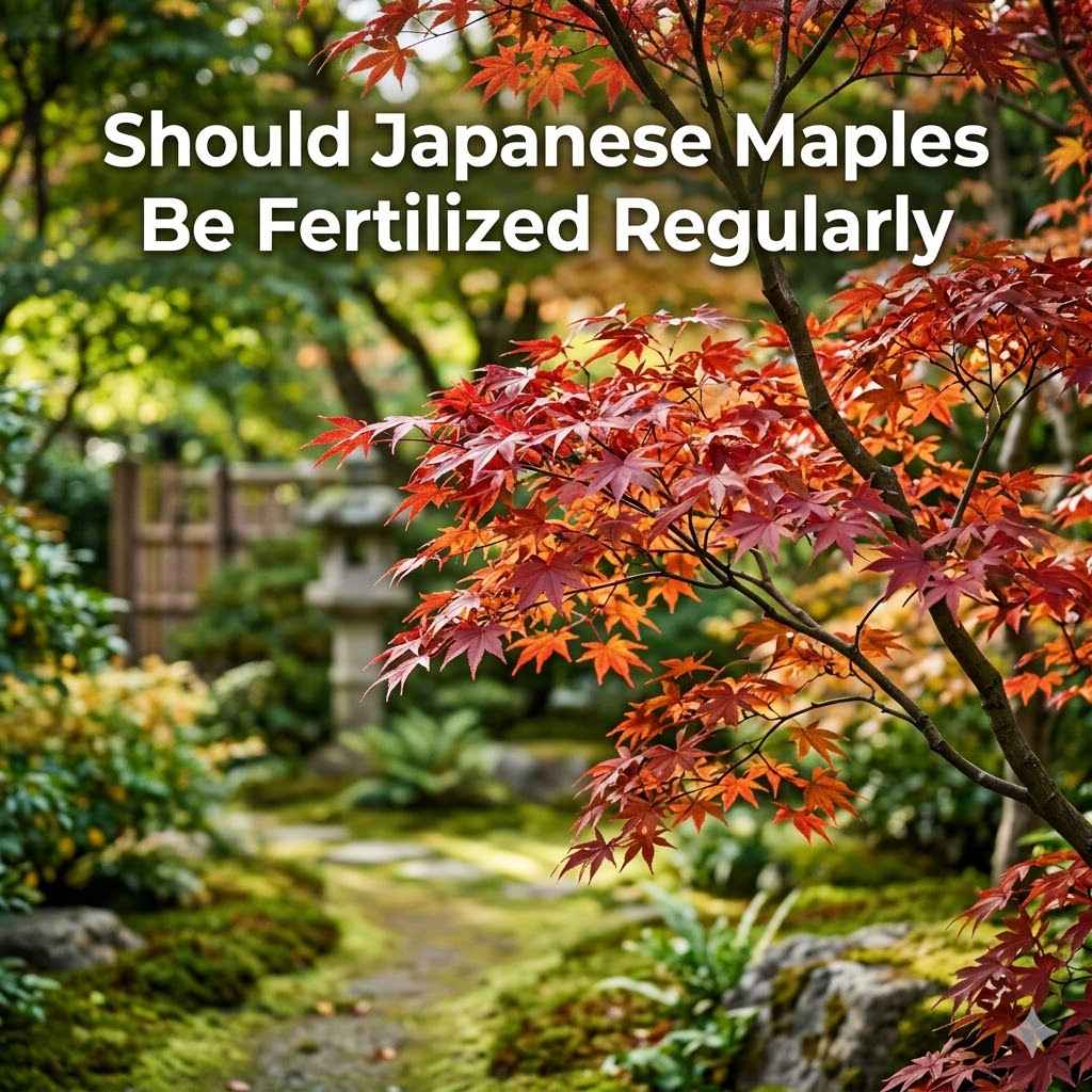 Should Japanese Maples Be Fertilized Regularly