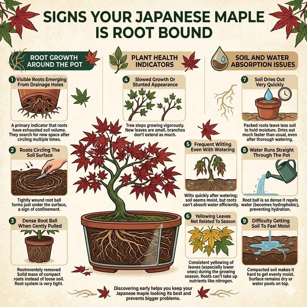 Signs Your Japanese Maple Is Root Bound