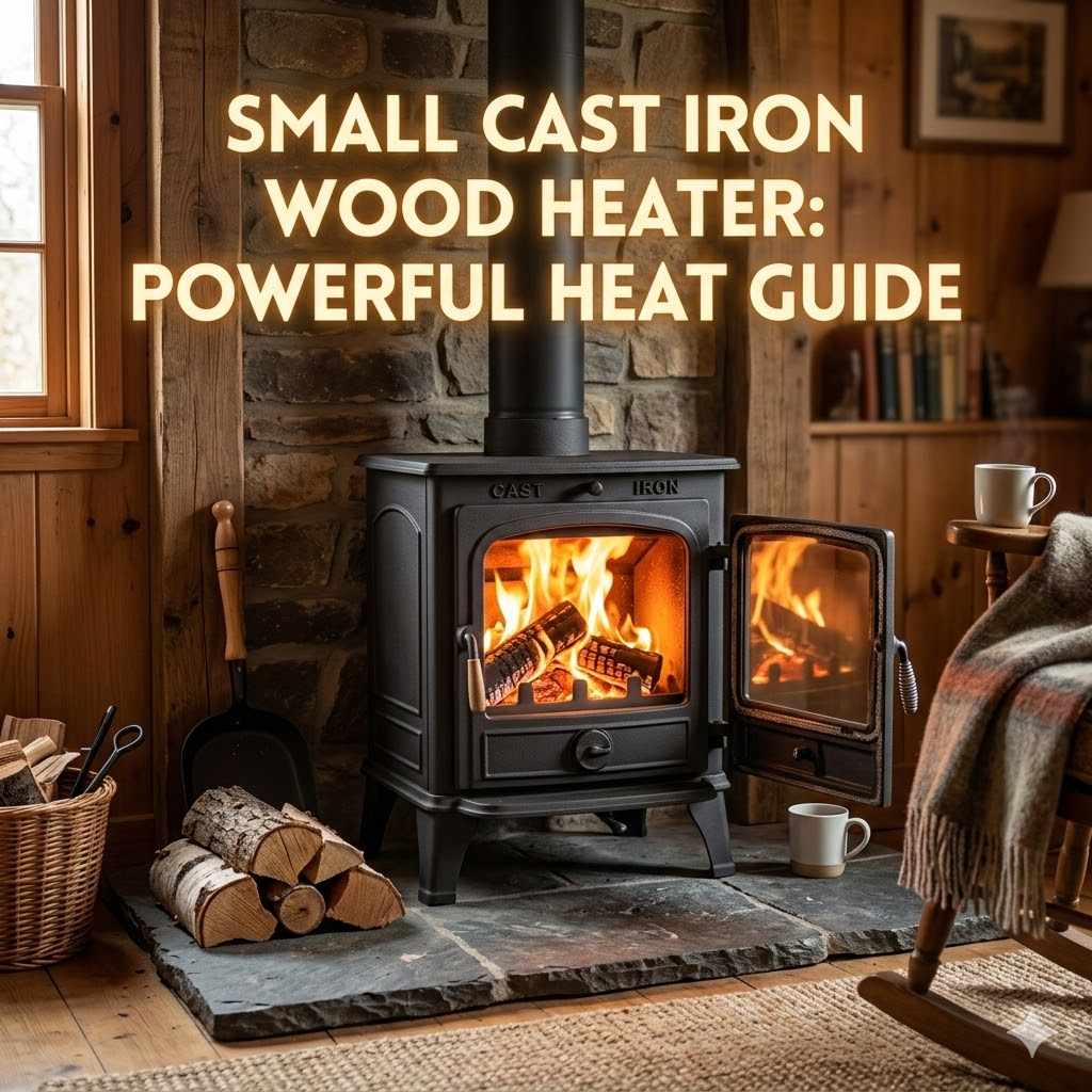 Small Cast Iron Wood Heater