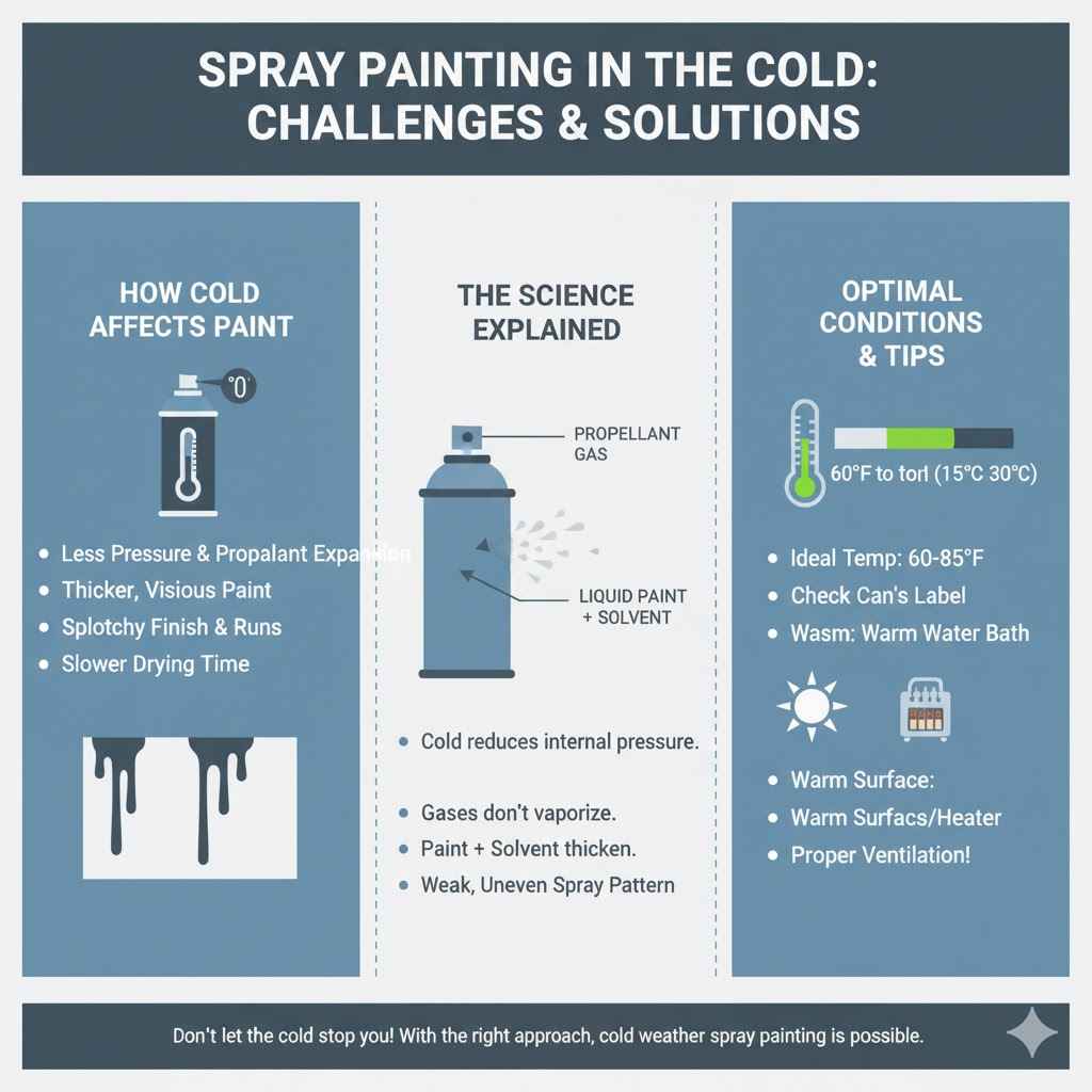 Spray Painting In Cold Weather Is It Possible

