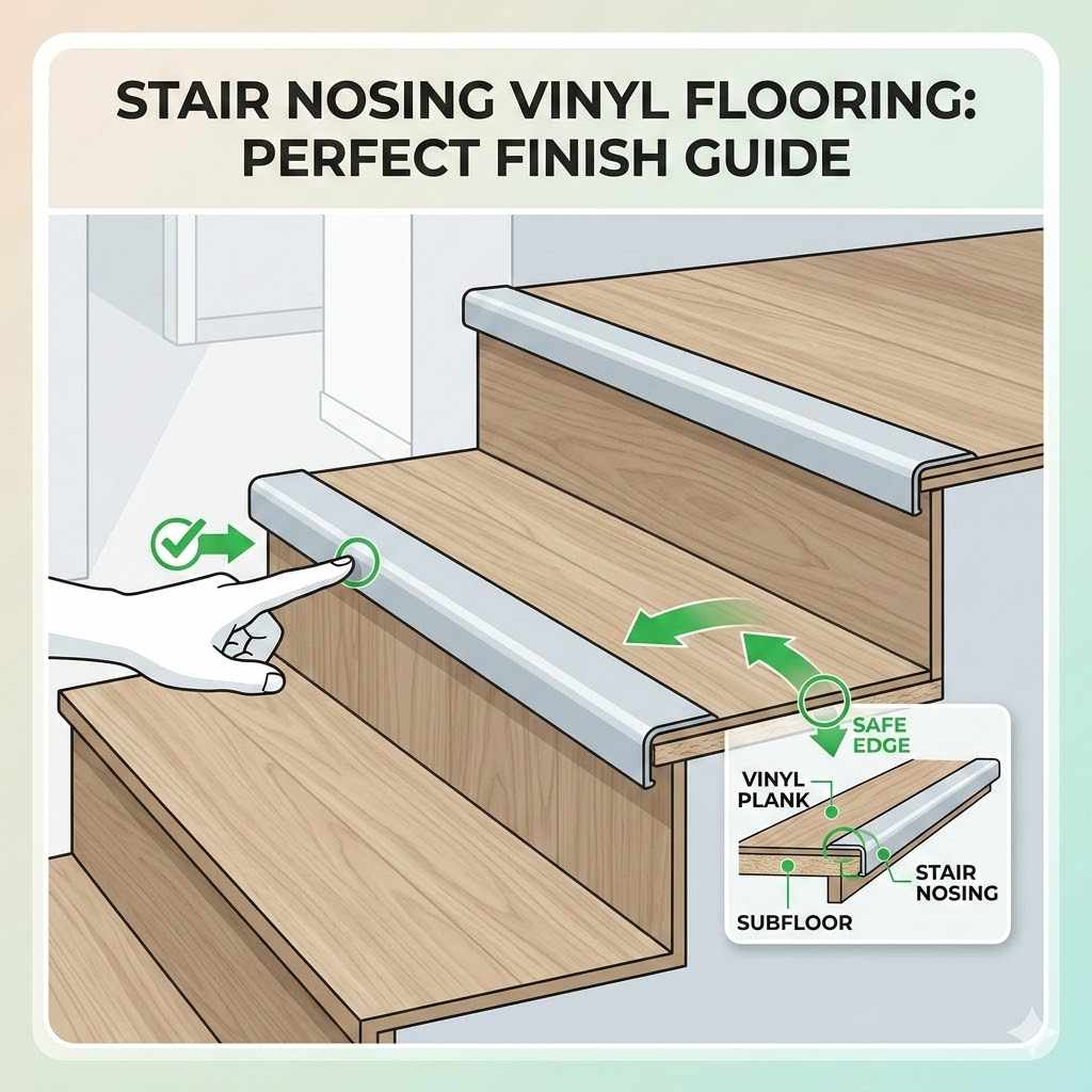 Stair Nosing Vinyl Flooring