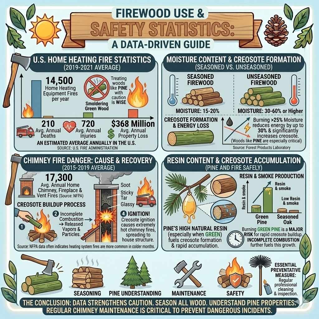 Statistics on Firewood Use and Safety