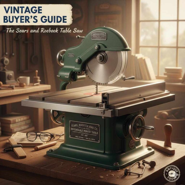 The Sears and Roebuck Table Saw