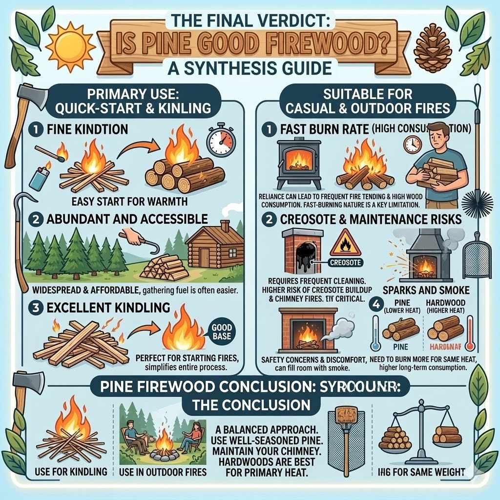 The Verdict on Burning Pine Firewood