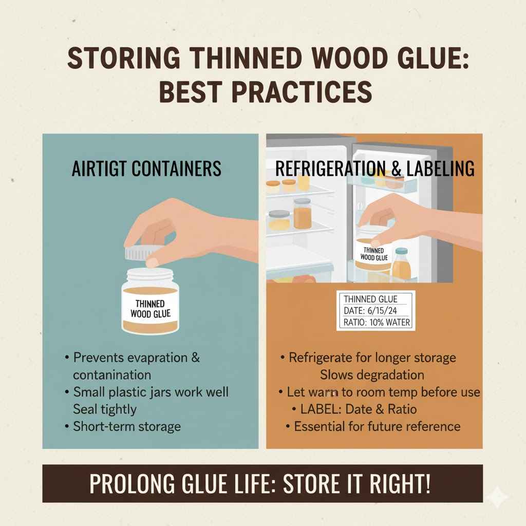 Tips for Storing Your Thinned Glue