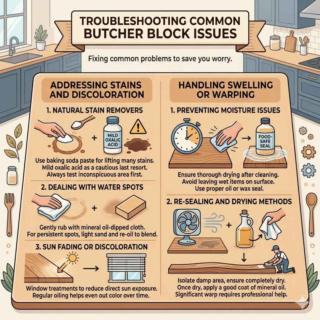 Troubleshooting Common Butcher Block Issues