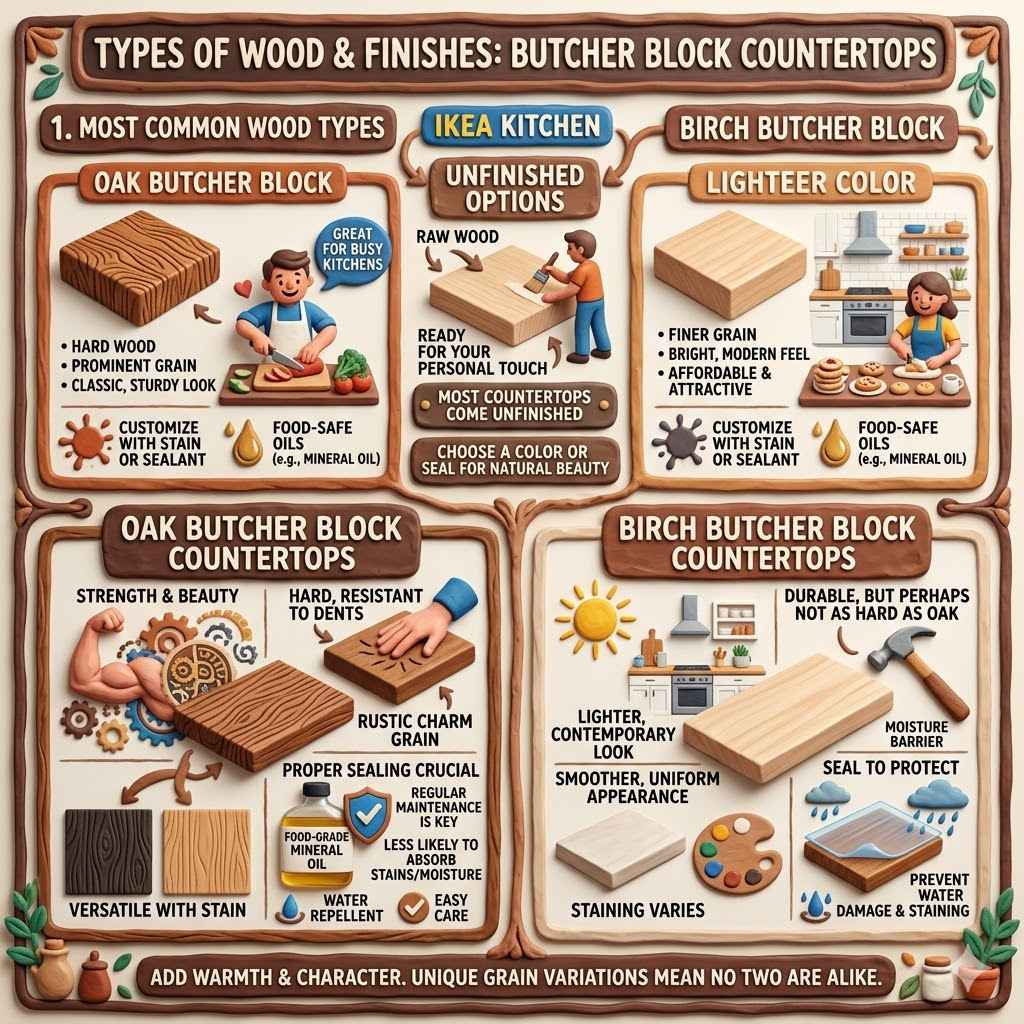 Types of Wood and Finishes