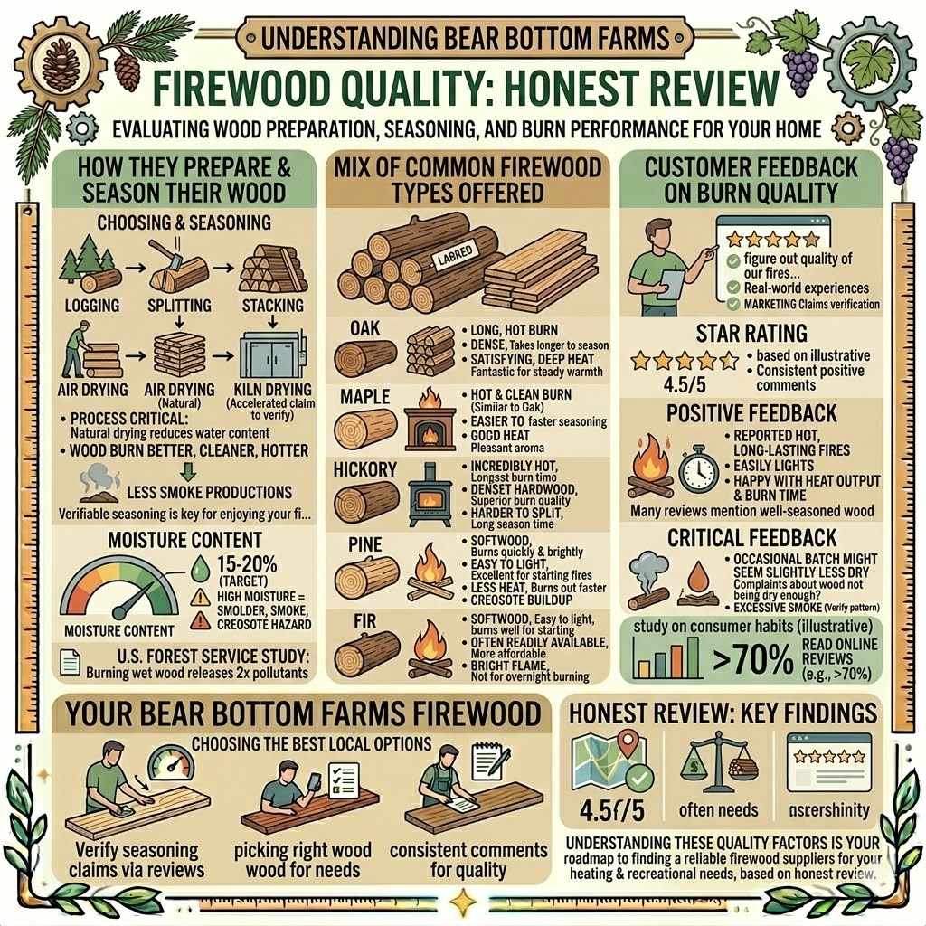 Understanding Bear Bottom Farms Firewood Quality