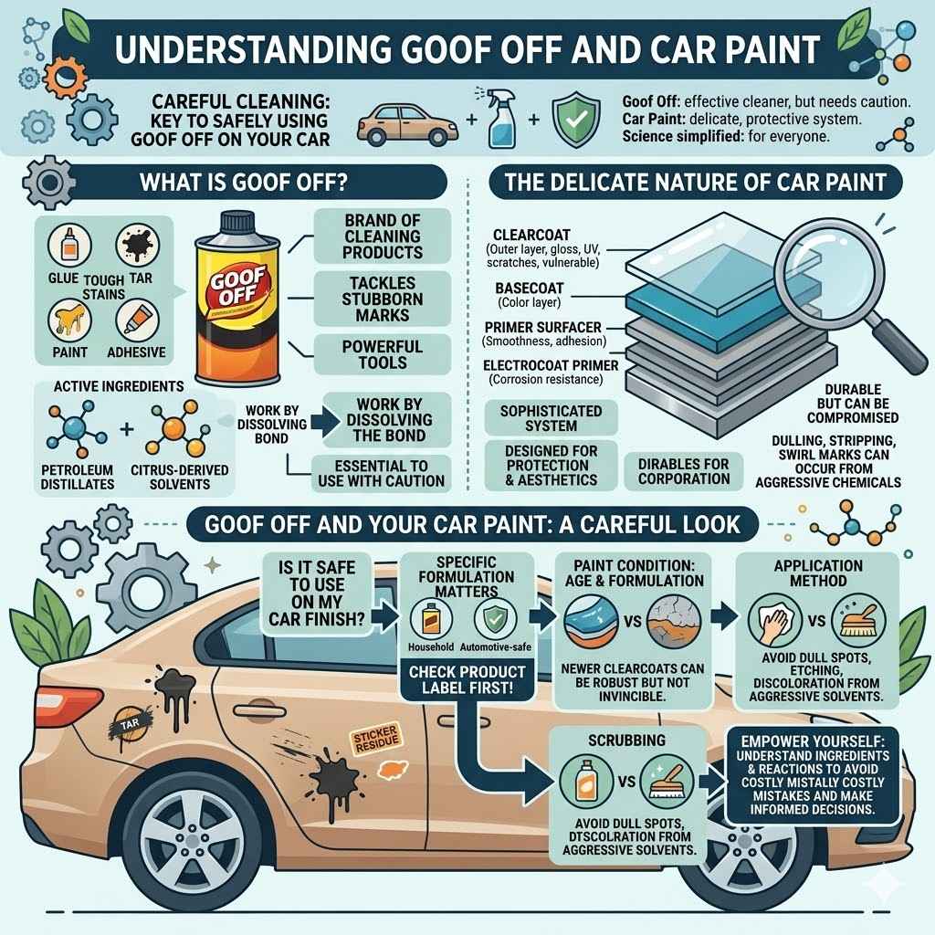 Understanding Goof Off and Car Paint