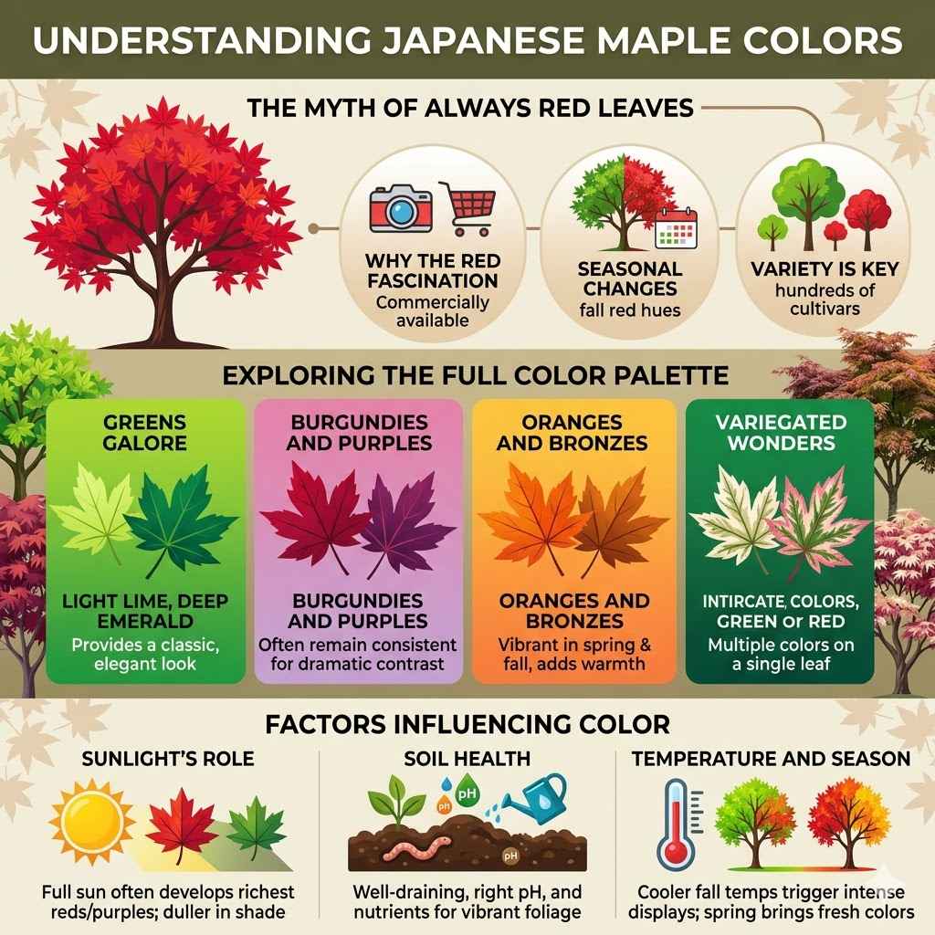 Understanding Japanese Maple Colors