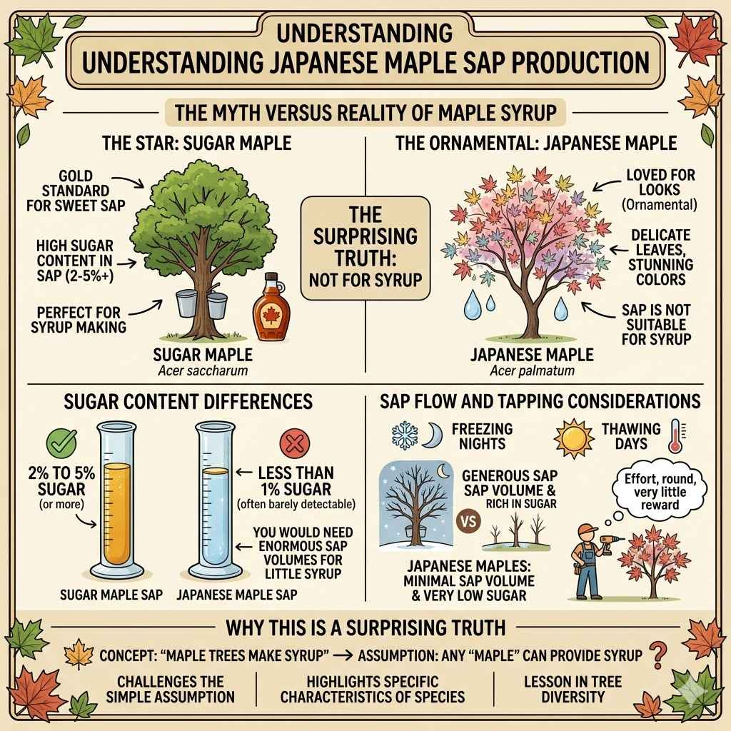 Understanding Japanese Maple Sap Production 