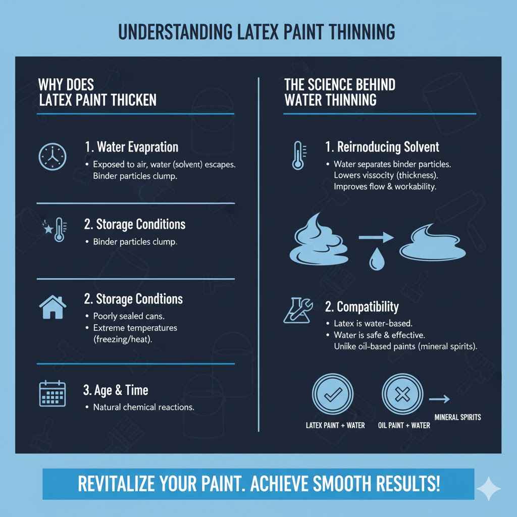 Understanding Latex Paint Thinning