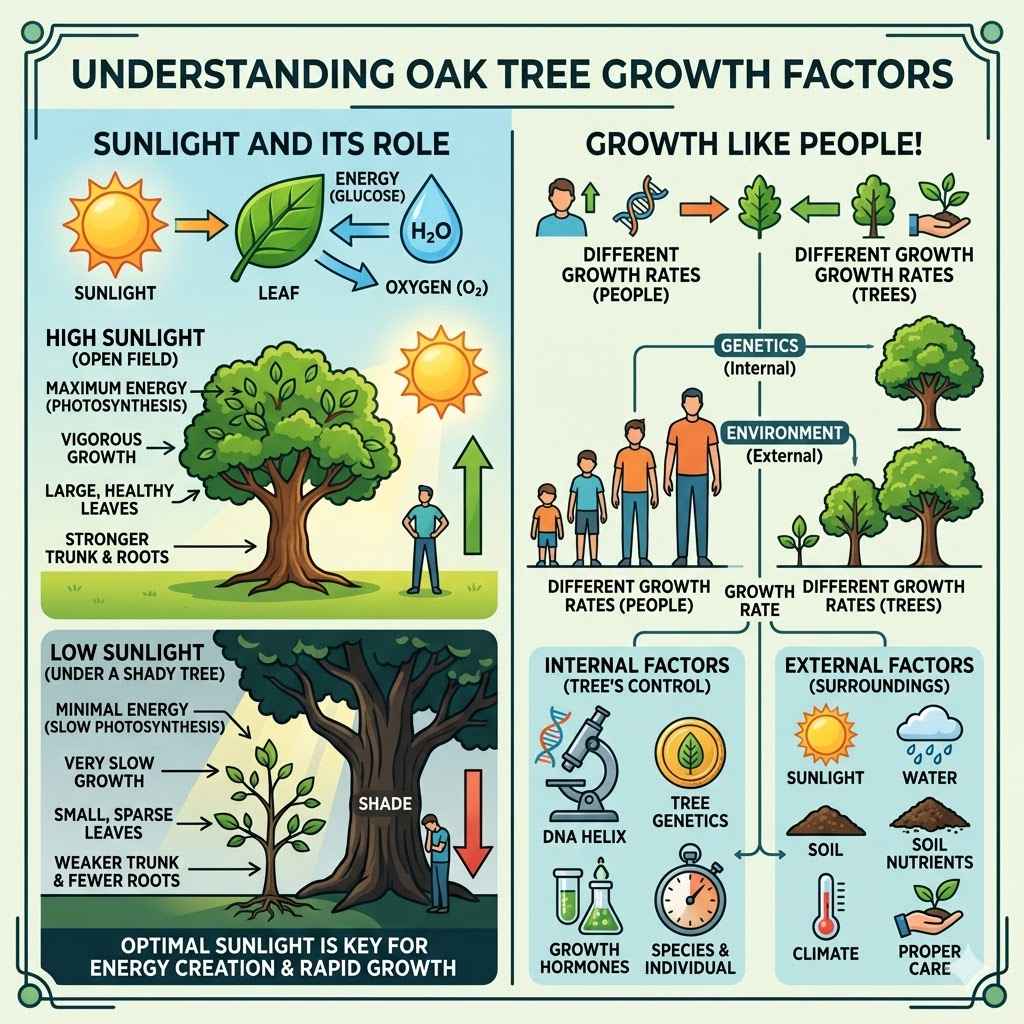 Understanding Oak Tree Growth Factors