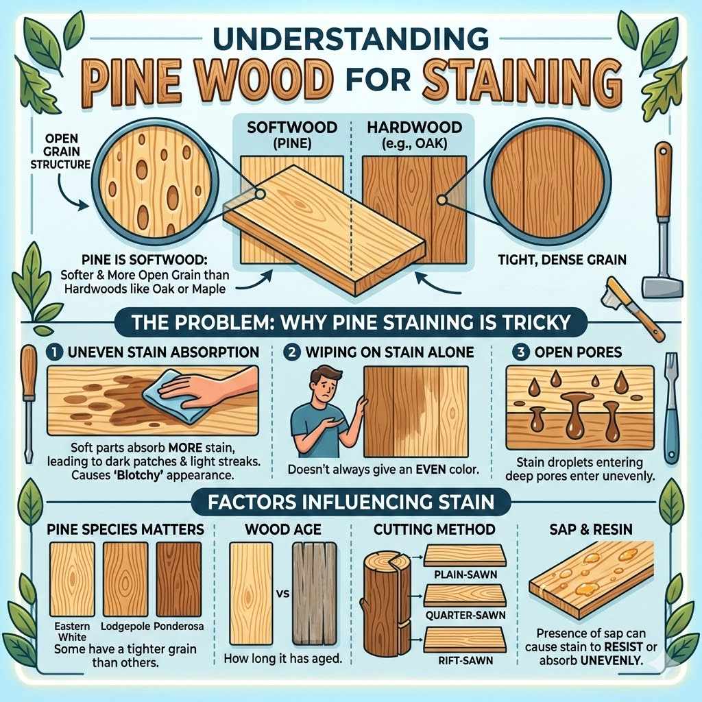 Understanding Pine Wood for Staining