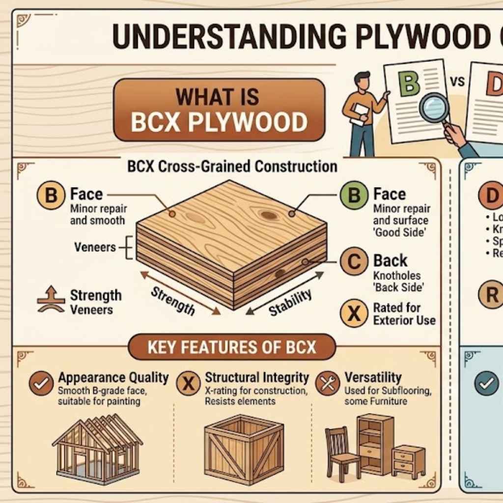 Understanding Plywood Grades BCX and RTD