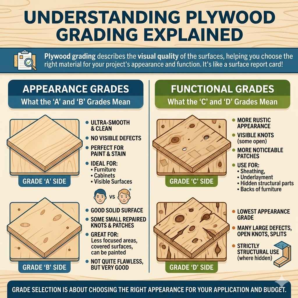 Understanding Plywood Grading Explained