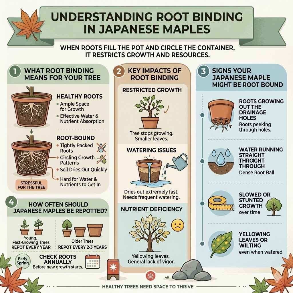 Understanding Root Binding In Japanese Maples