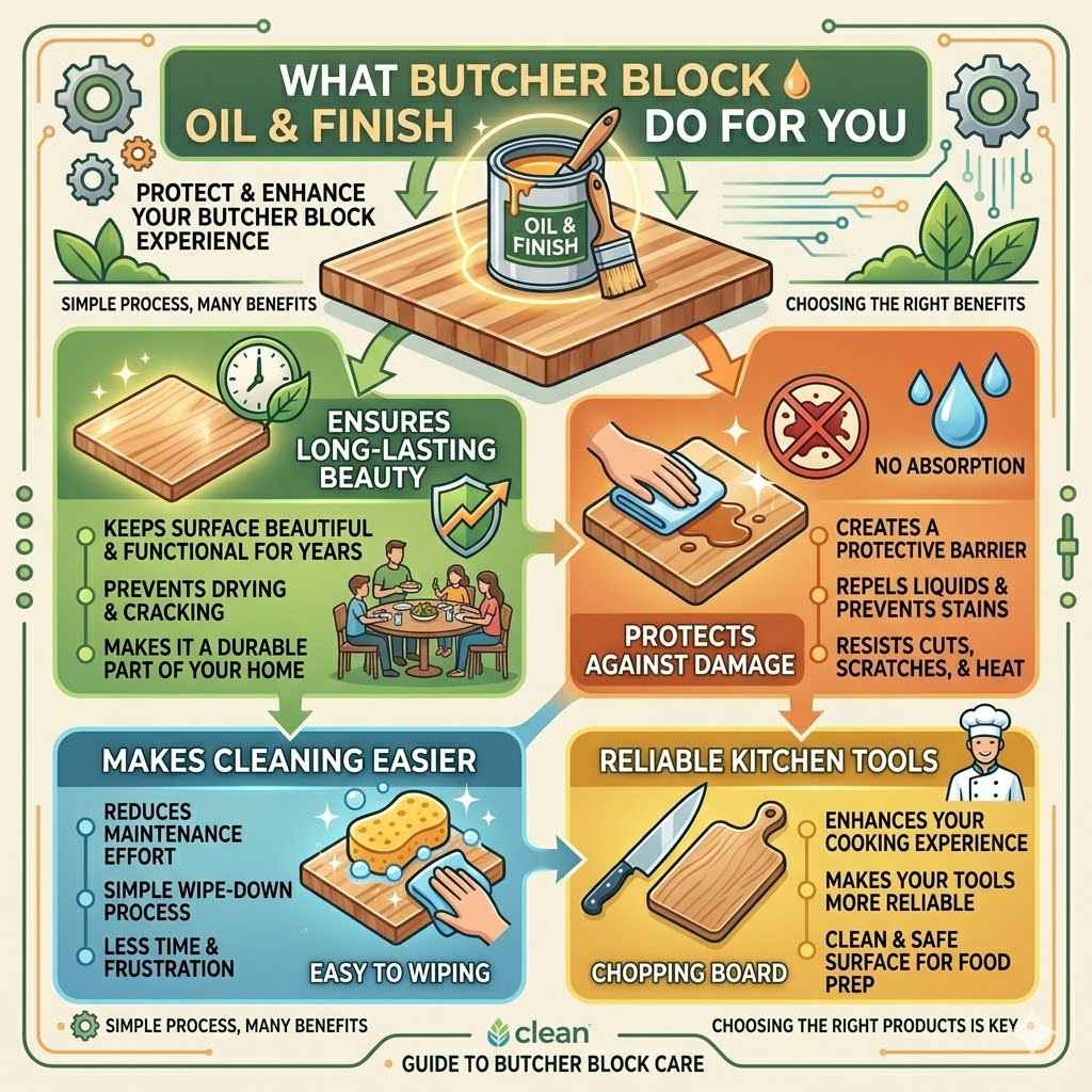 What Does Butcher Block Oil And Finish Do For You