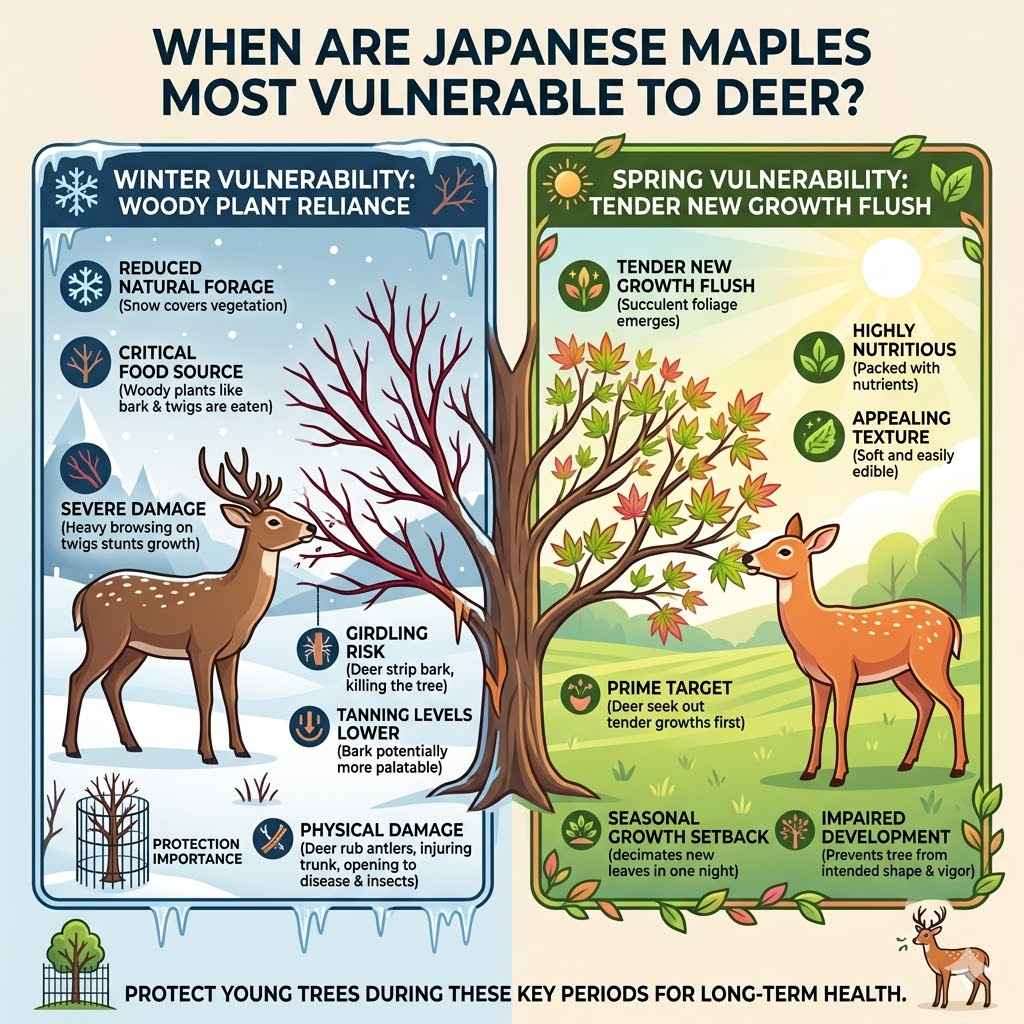 When Are Japanese Maples Most Vulnerable