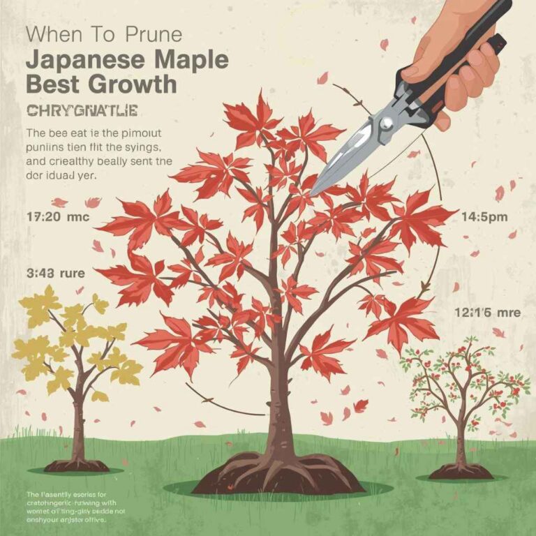 When to Prune Japanese Maple Best Growth