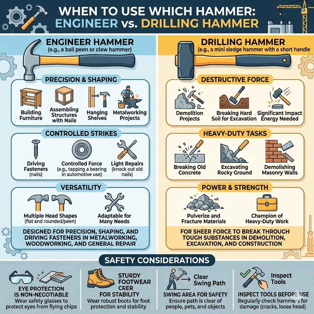 When to Use Which Hammer