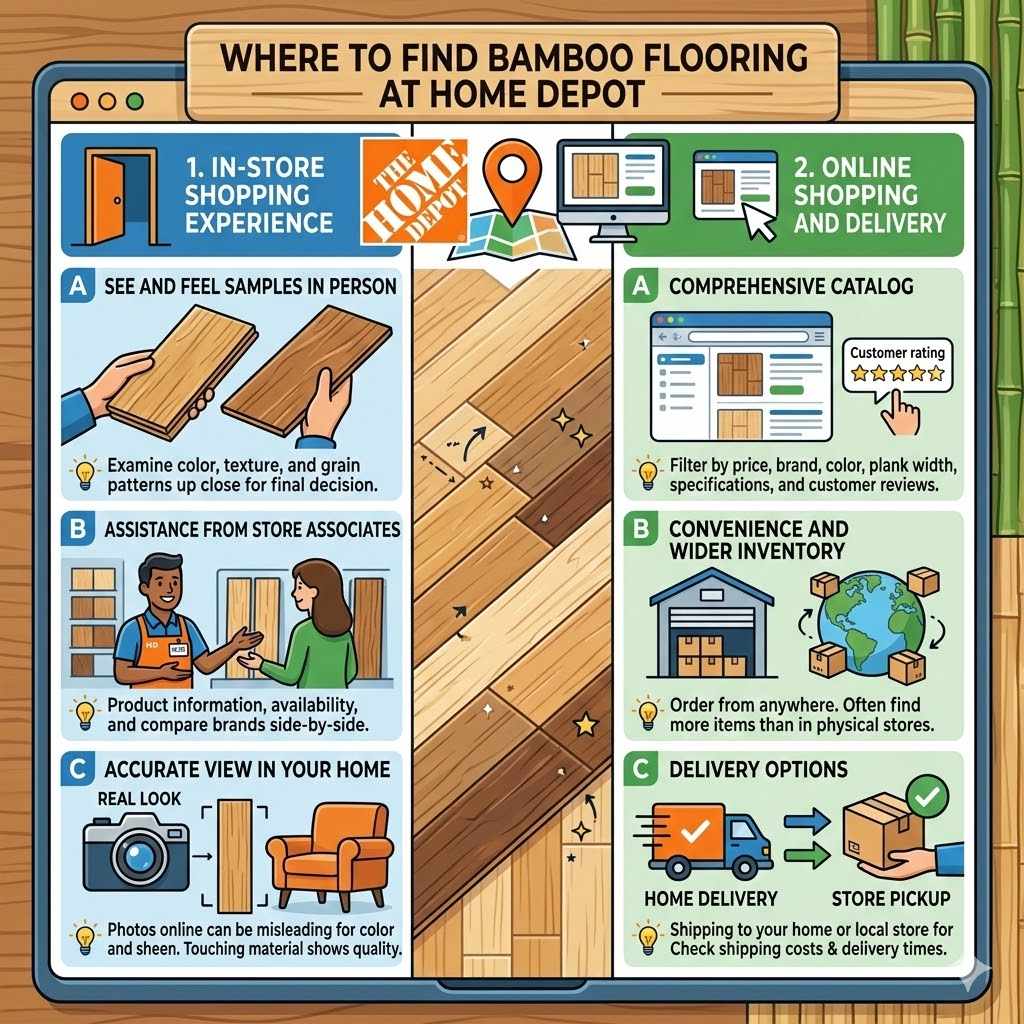 Where to Find Bamboo Flooring at Home Depot