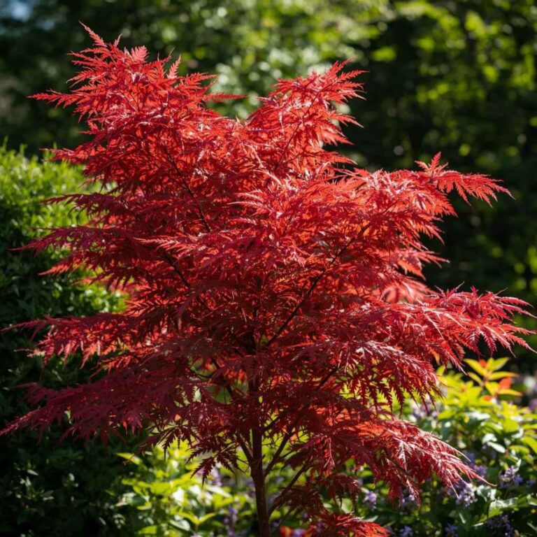 Which Japanese Maple Has the Brightest Red Leaves?