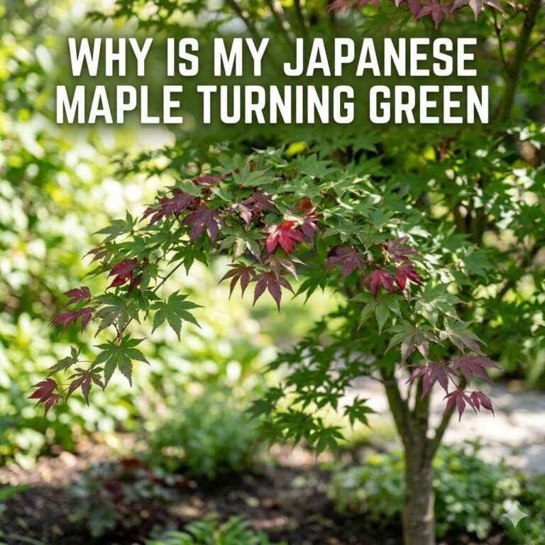 Why Is My Japanese Maple Turning Green