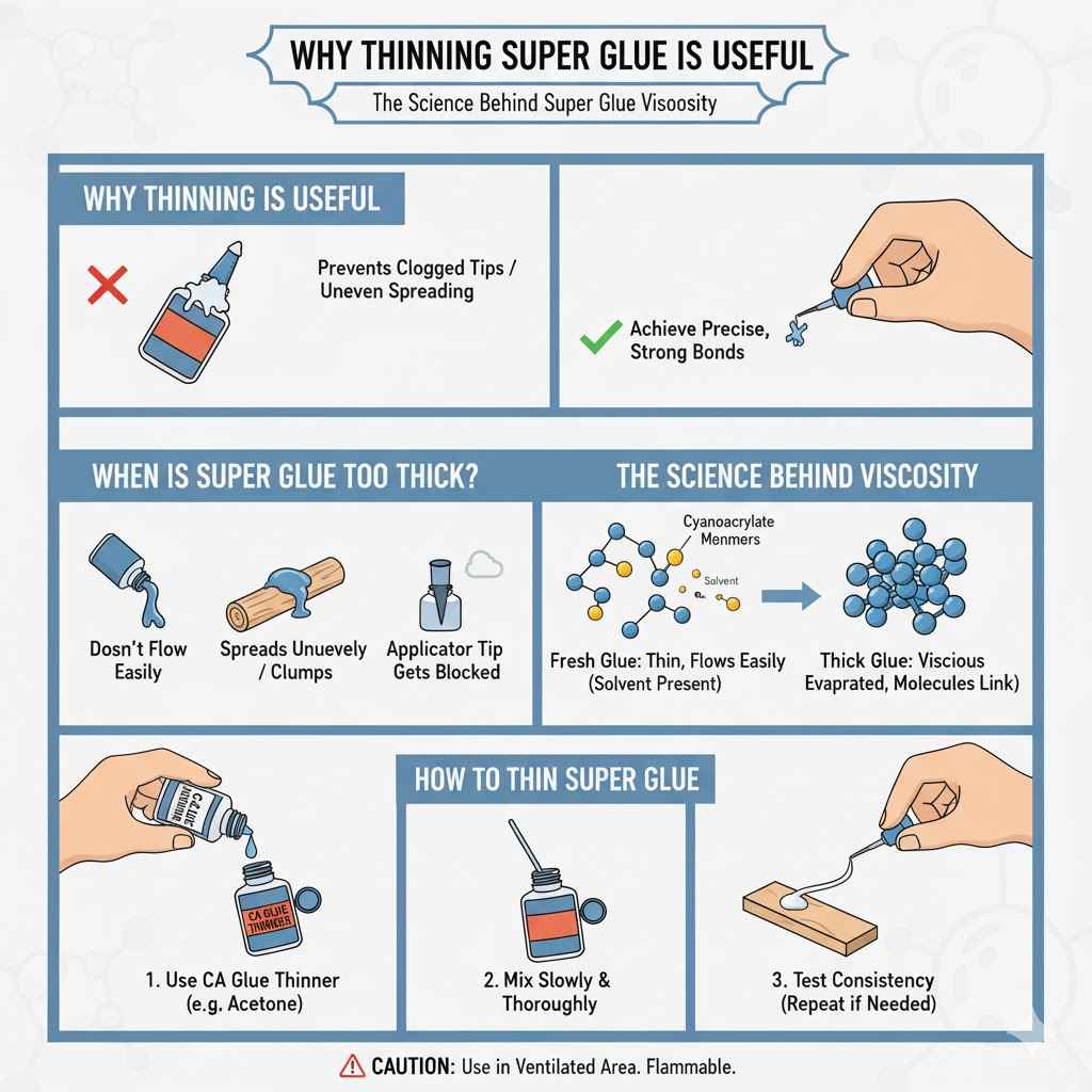 Why Thinning Super Glue Is Useful