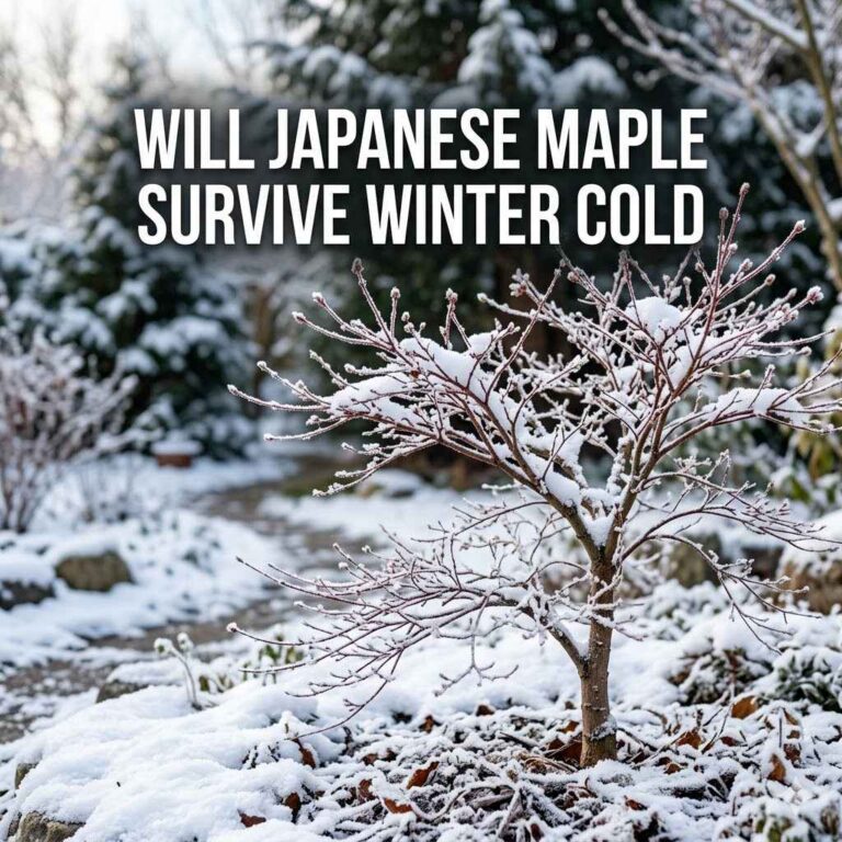 Will Japanese Maple Survive Winter Cold