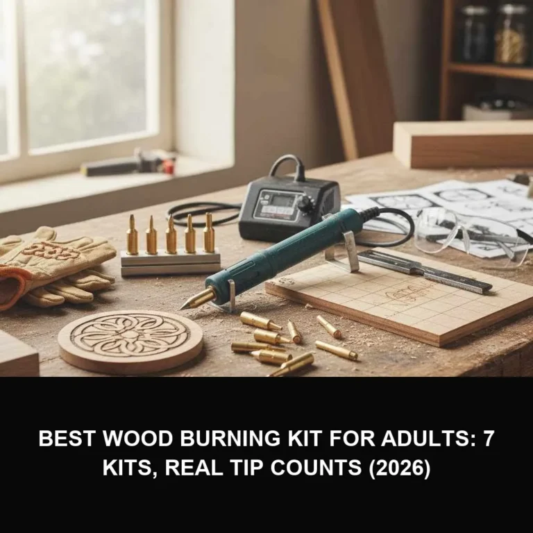 Best Wood Burning Kit for Adults: 7 Kits Compared by Real Tip Count (2026)