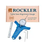 Rockler table saw alignment gauge with precision dial indicator