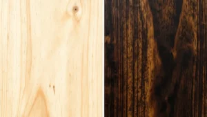 How To Darken Pine Wood Without Stain Easily