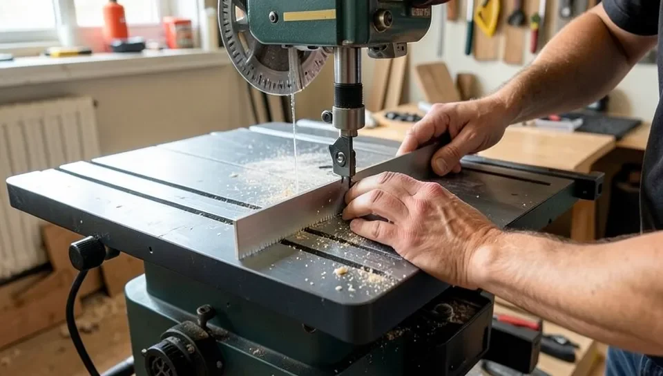 Installing a replacement fence on a table saw rail system