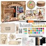 K KERNOWO 156-Piece Wood Burning Kit