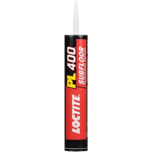 Loctite PL 400 Subfloor Heavy Duty Construction Adhesive cartridge, 28 fl oz