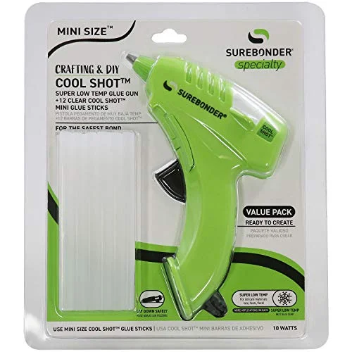Surebonder ultra low temp mini glue gun kit