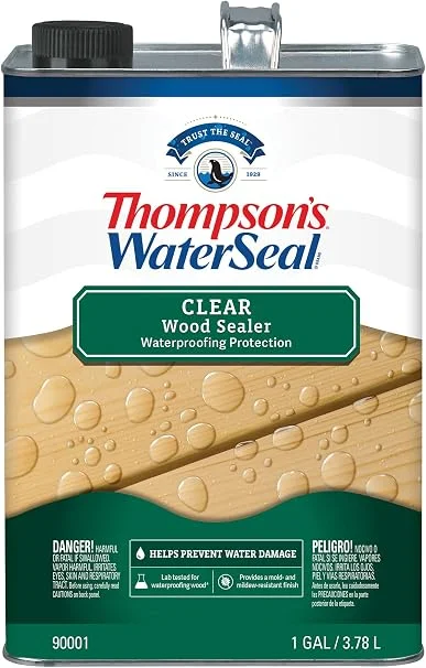 Thompson's WaterSeal clear wood sealer, 1 gallon
