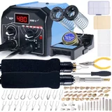 WEP 939D-II 2-in-1 Wood Burning Station