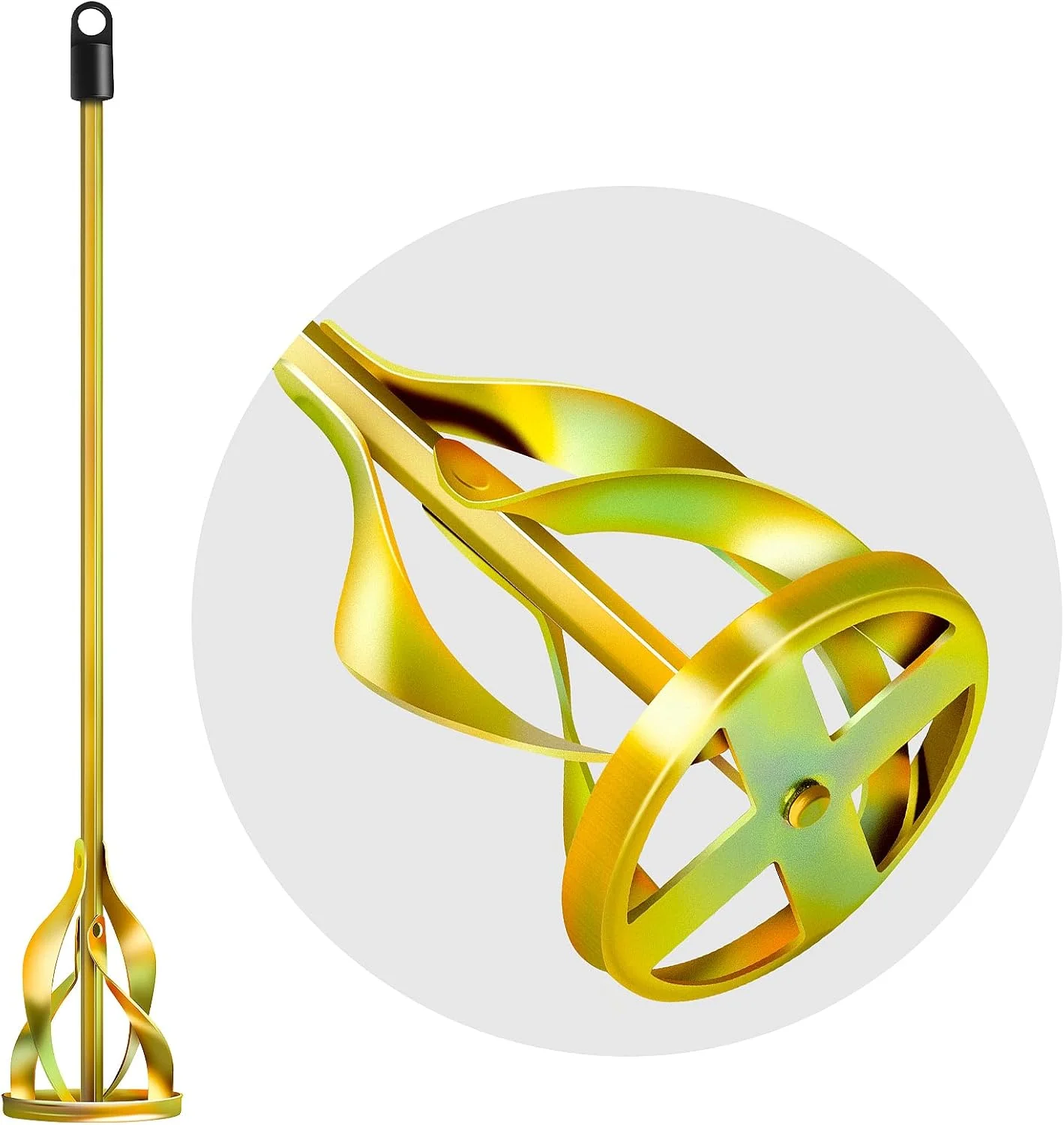 Youtex 4-Blade Paint Mixer Drill Attachment