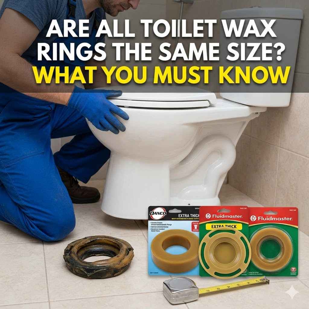 Are All Toilet Wax Rings The Same Size