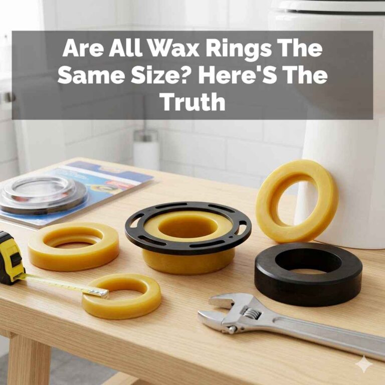 Are All Wax Rings The Same Size