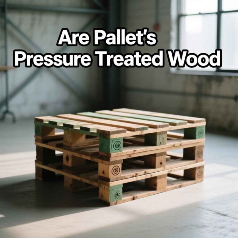 Are Pallets Pressure Treated Wood