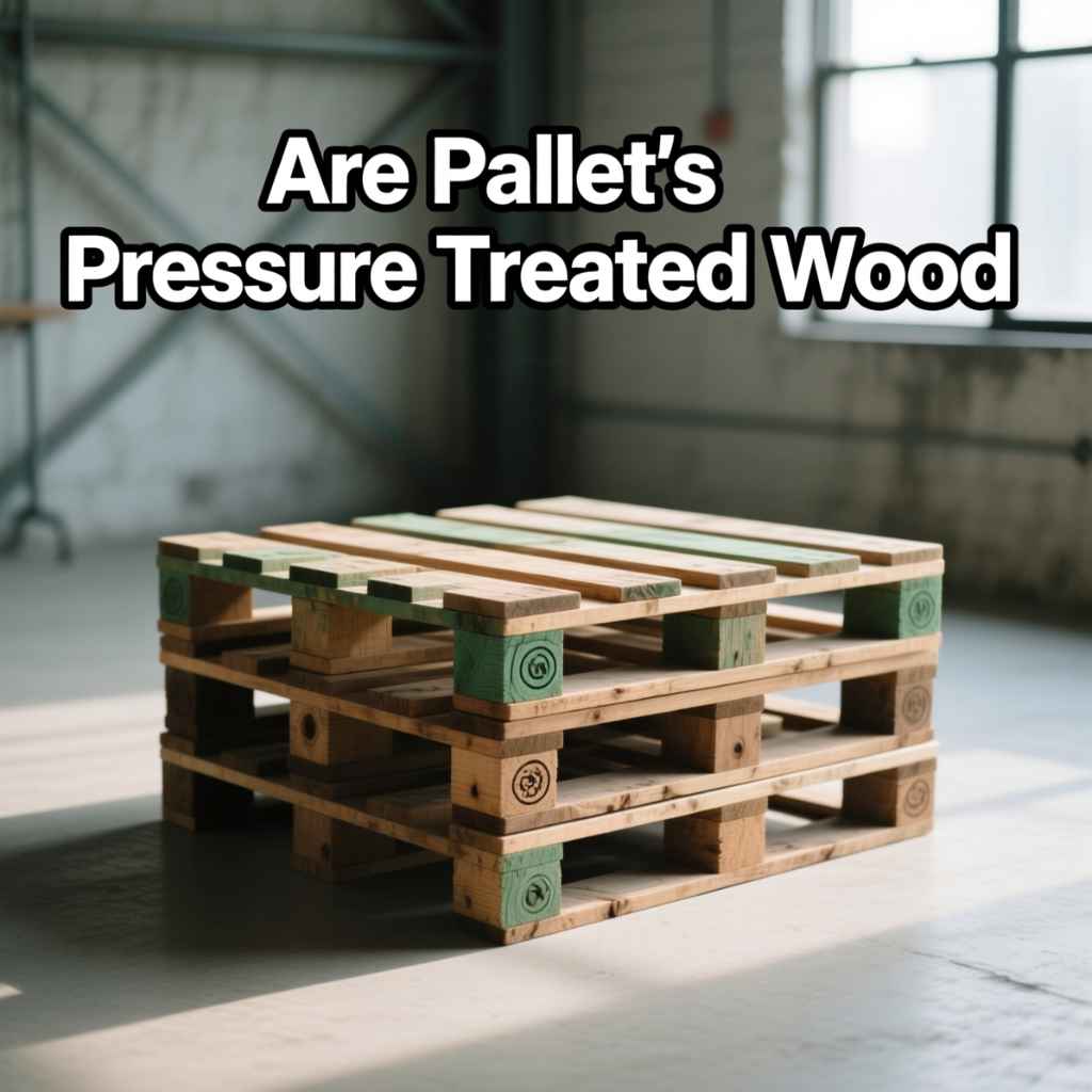 Are Pallets Pressure Treated Wood