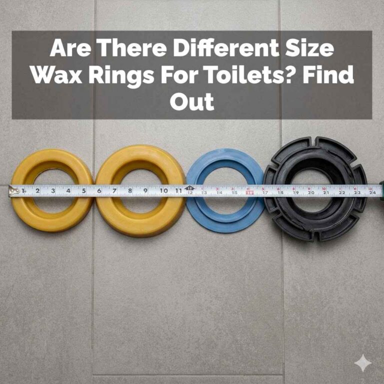 Are There Different Size Wax Rings For Toilets