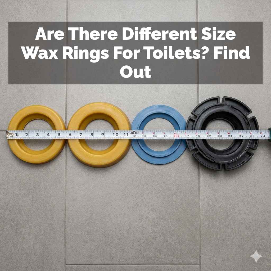Are There Different Size Wax Rings For Toilets