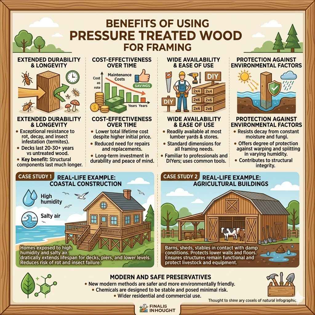 Benefits Of Using Pressure Treated Wood For Framing